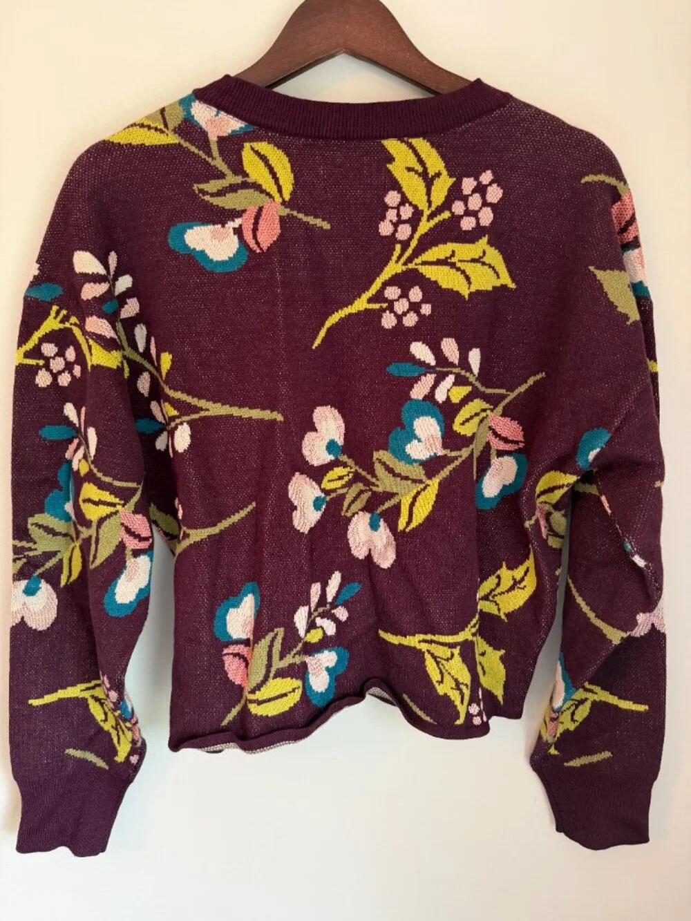 Maeve by Anthropologie Floral Sweater